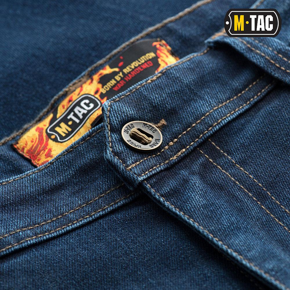 M-Tac Spodnie Dżinsowe Tactical Gen.I Dark Denim Regular Fit 34/32