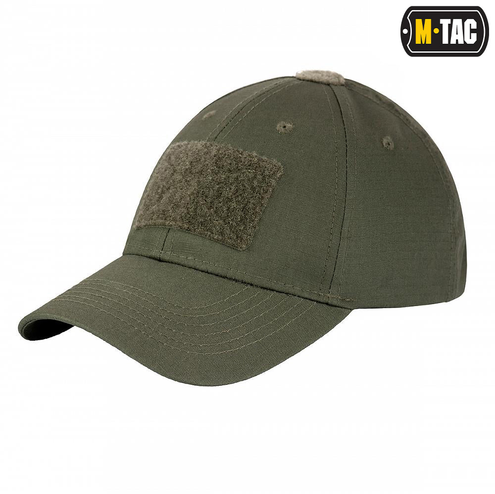 M-Tac czapka z daszkiem na rzep Flex Rip-Stop Dark Olive