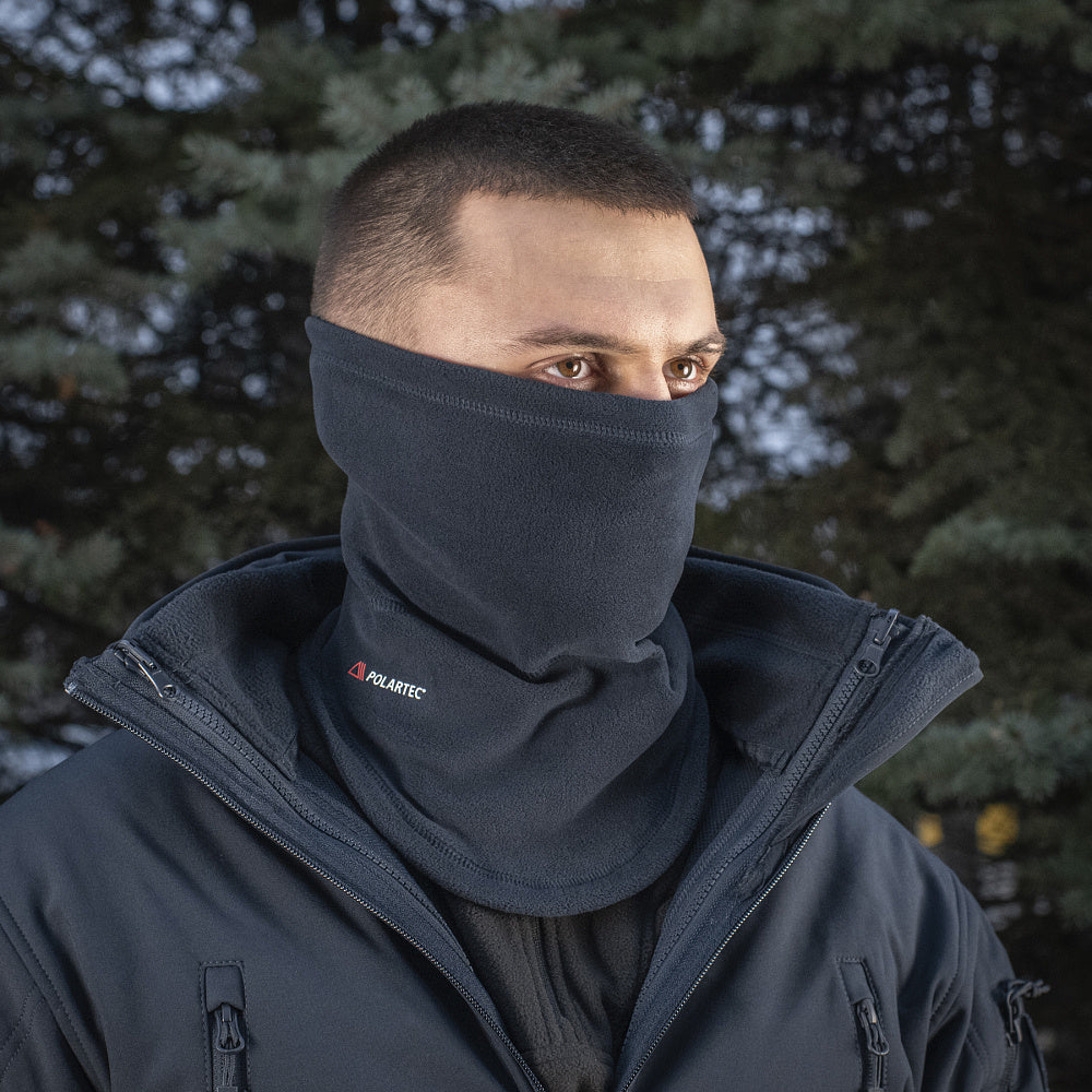 M-Tac szalokominiarka anatomiczna ze ściągaczem Polartec Black L/XL