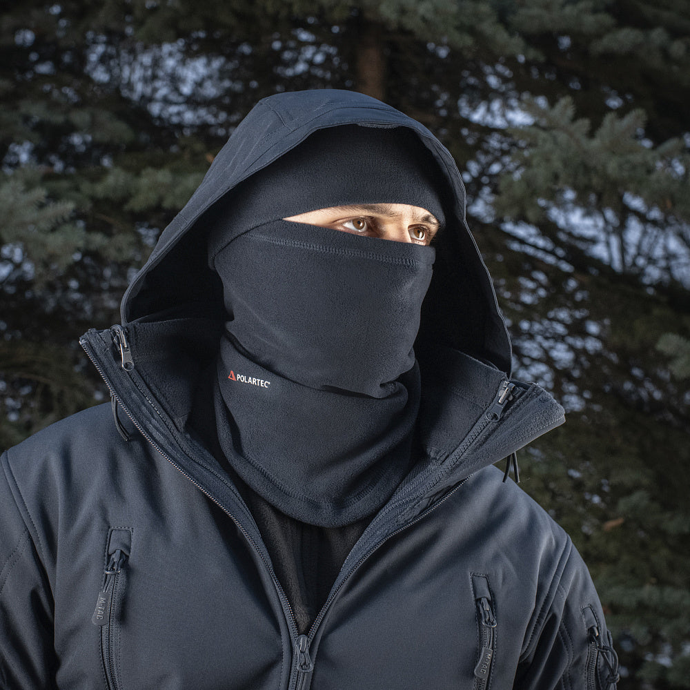 M-Tac szalokominiarka anatomiczna ze ściągaczem Polartec Black L/XL