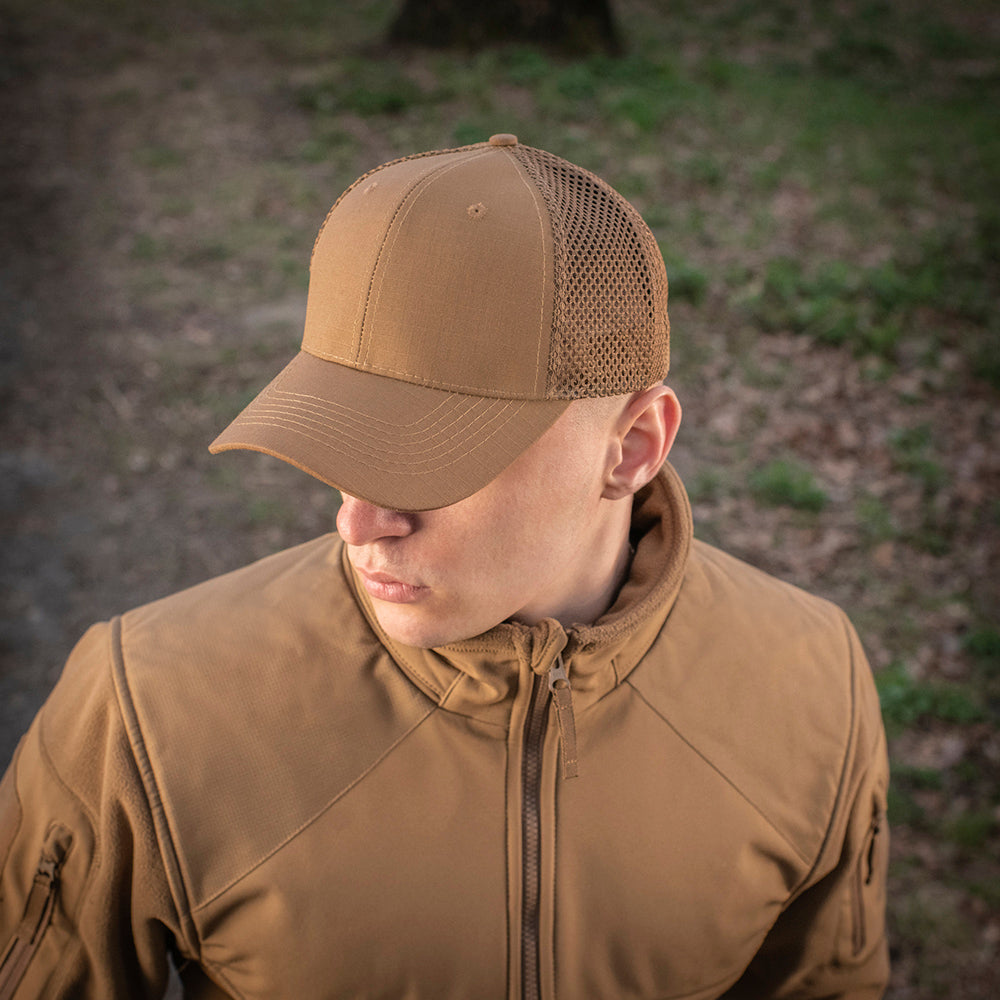 M-Tac czapka z daszkiem siatka Flex Rip-Stop Coyote Brown