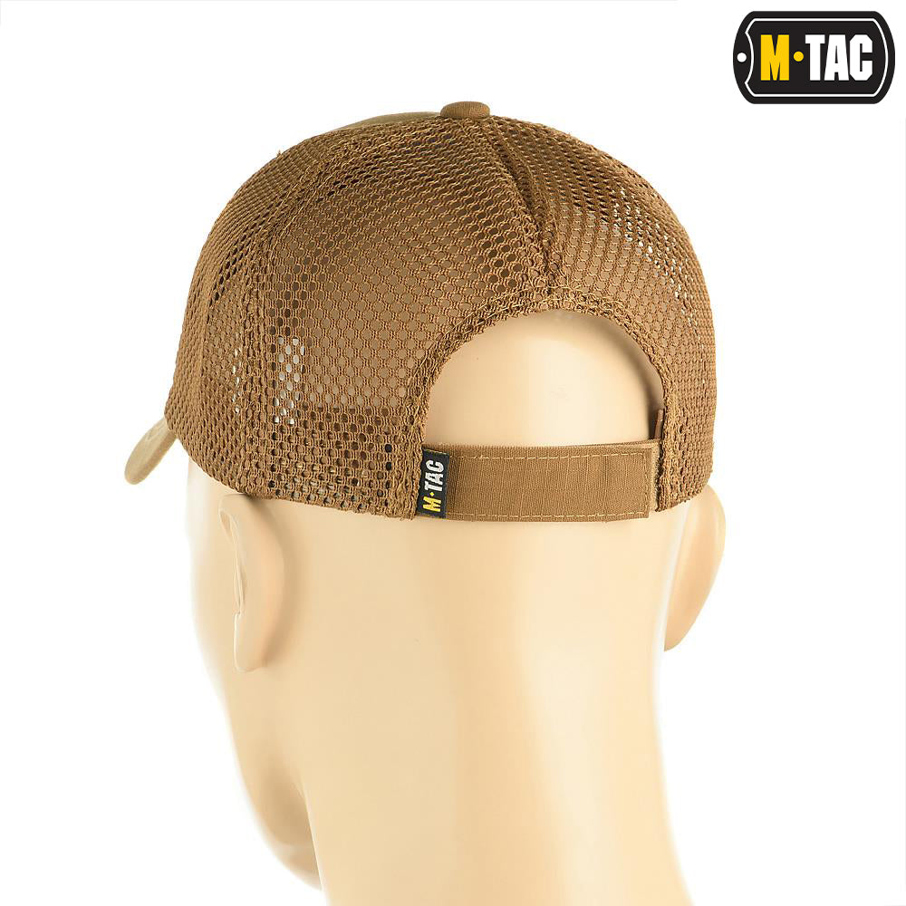M-Tac czapka z daszkiem siatka Flex Rip-Stop Coyote Brown