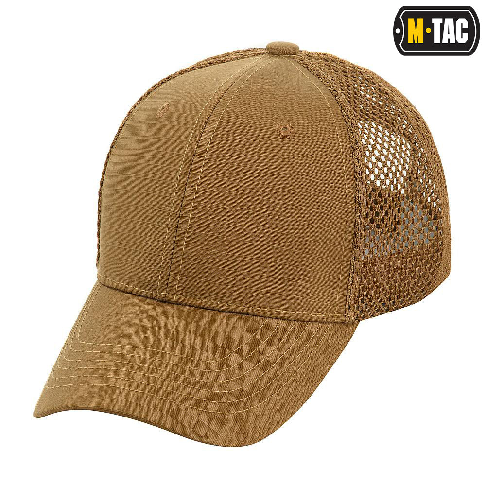 M-Tac czapka z daszkiem siatka Flex Rip-Stop Coyote Brown