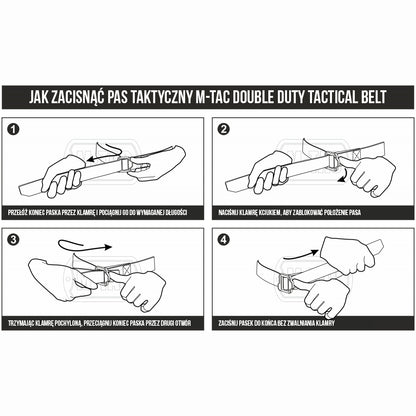 M-Tac Pas Double Duty Tactical Belt