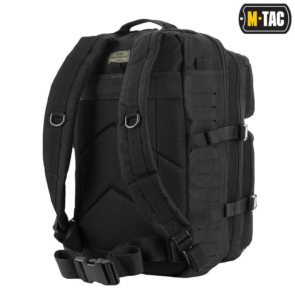 M-Tac plecak Large Assault Pack Laser Cut Black