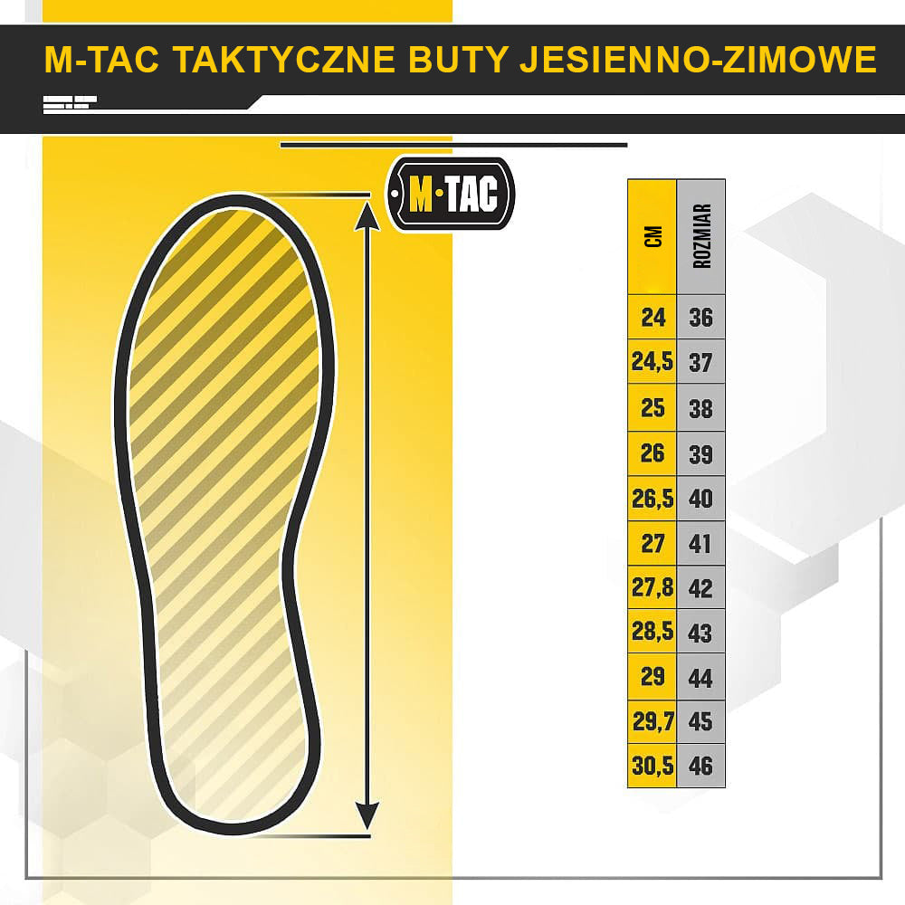 M -Tac Taktyczne Buty Jesienno-zimowe