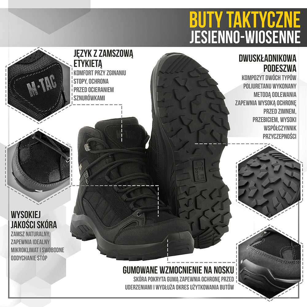 M -Tac Taktyczne Buty Jesienno-zimowe