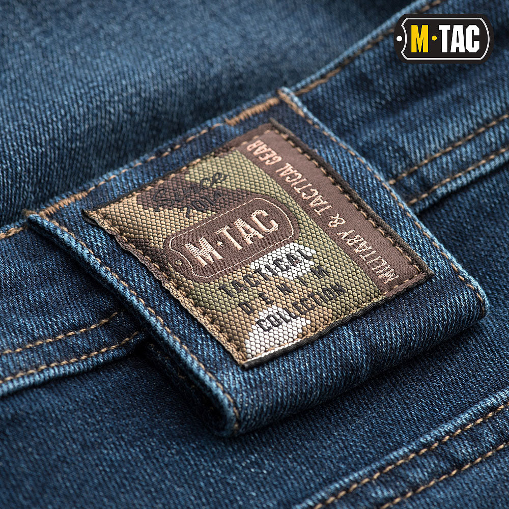 M-Tac Spodnie Dżinsowe Tactical Gen.I Dark Denim Regular Fit 34/32