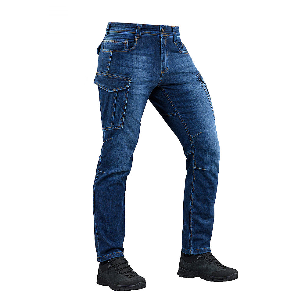 M-Tac spodnie Jeansowe Aggressor Dark Denim