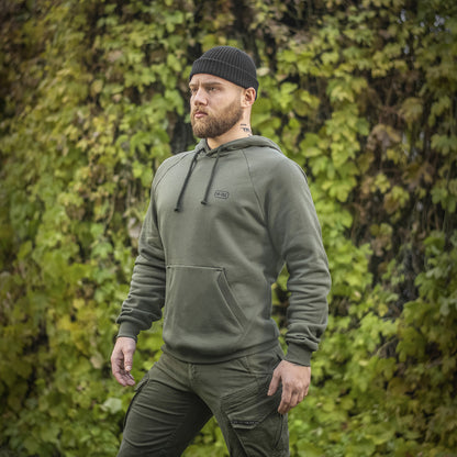 M-Tac Bluza Hoodie Cotton Raglan Army Olive M/R