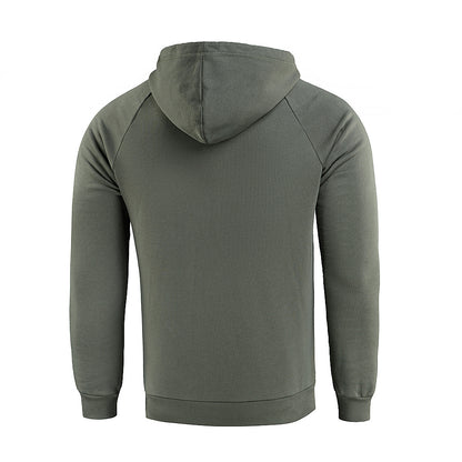 M-Tac Bluza Hoodie Cotton Raglan Army Olive M/R