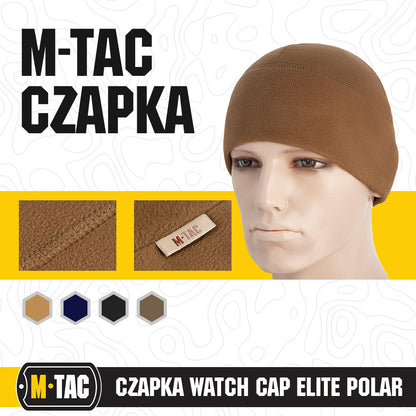 M-Tac czapka Watch Cap Elite polar (260g/m2) Black