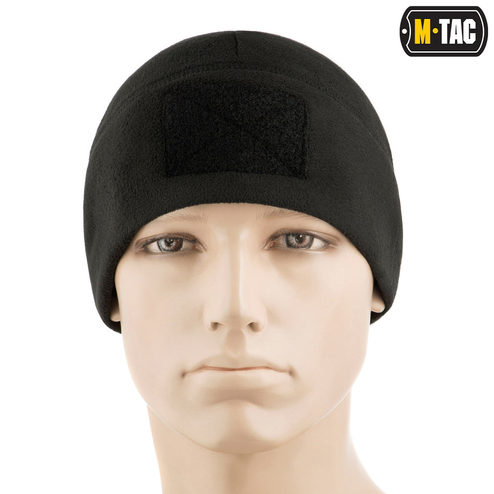 M-Tac czapka Watch Cap Elite polar (270g/m2) z rzepem Black L