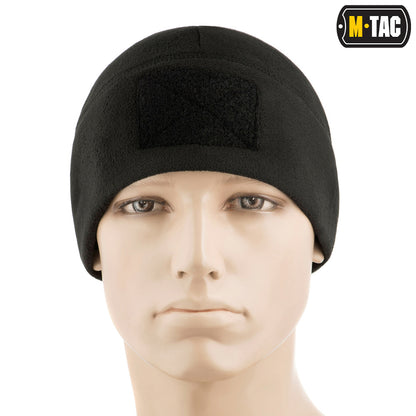 M-Tac czapka Watch Cap Elite polar (270g/m2) z rzepem Black L