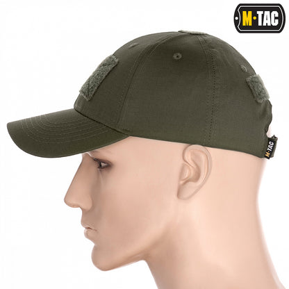 M-Tac czapka z daszkiem na rzep Flex Rip-Stop Dark Olive