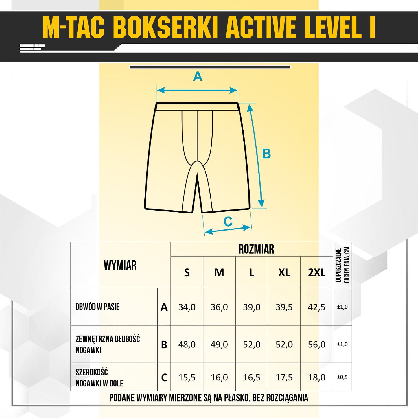 M-Tac Bokserki Active Level I Black 2XL