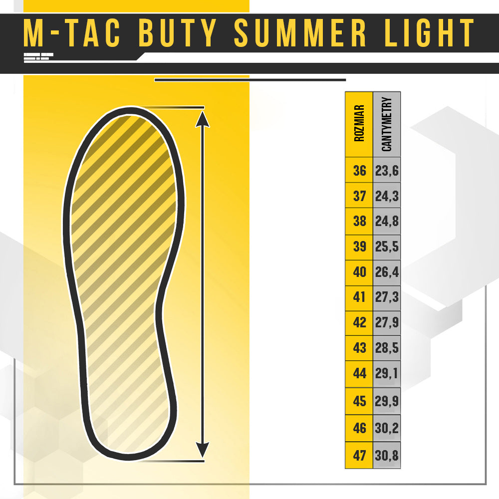 M-Tac buty trekkingowe Summer Light Black 36