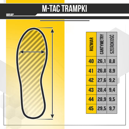 M-Tac Trampki Black 40