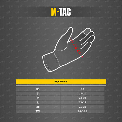 M-Tac rekawice Bez Palców Assault Tactical Mk.4 Black S