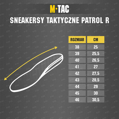 M-Tac Sneakersy Taktyczne Patrol R Vent