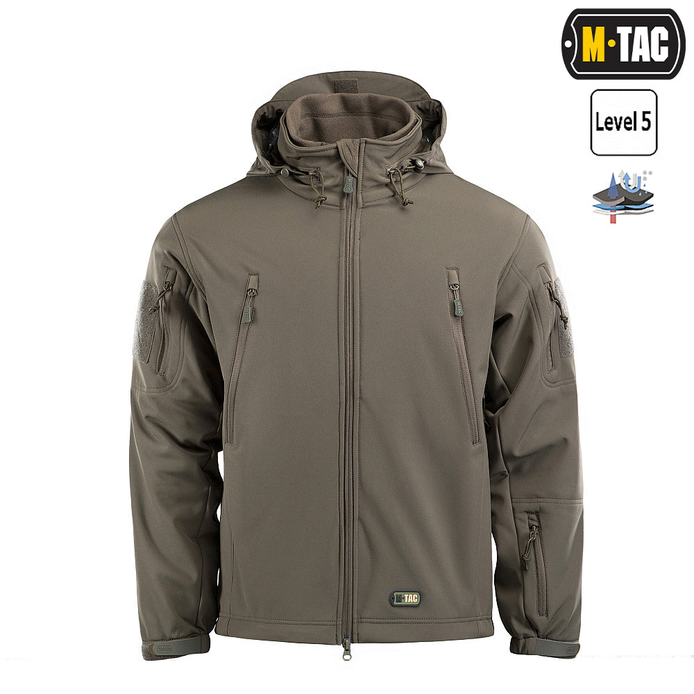 M-Tac Kurtka Soft Shell z podpinką Black XS