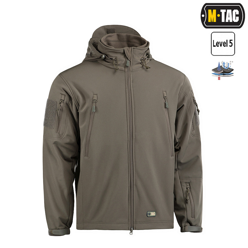 M-Tac Kurtka Soft Shell z podpinką Black XS